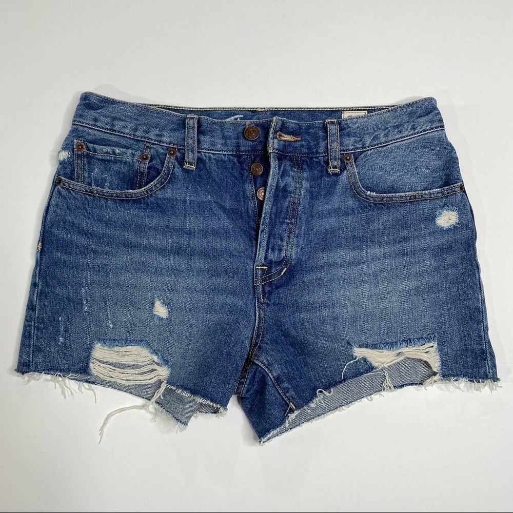 WE THE FREE Cut Off Denim Shorts Size 28